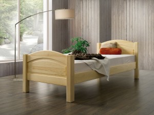 Łóżko sosnowe Luna